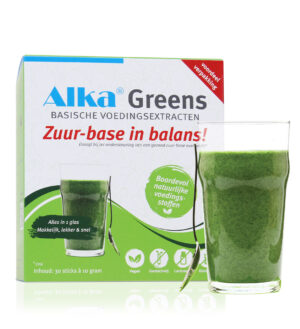 Alka Greens in glas